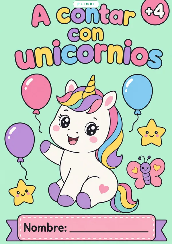 Portada original de A contar con unicornios