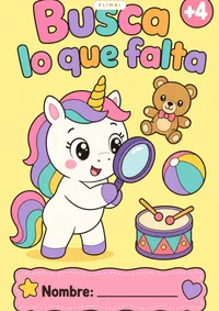 Portada de Busca lo que falta